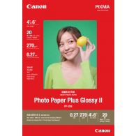 Canon PP-208  4"X6” Photo Paper Plus Glossy 20 Sheets 270g/m2