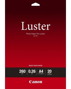Canon LU-101 Photo Paper Pro Luster 20 Sheets 260g/m2-A4