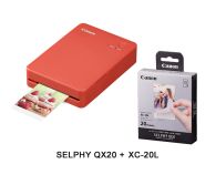 SELPHY QX20 (Terracotta Red) + XC-20L