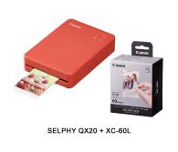 [Pre-Order] SELPHY QX20 (Terracotta Red) + XC-60L (12P)