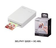 [Pre-Order] SELPHY QX20 (Sand White) + XC-60L (12P)