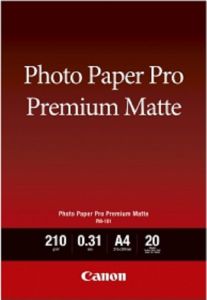 Canon PM-101 Photo Paper Pro Premium Matte 20 Sheets 210g/m2-A4