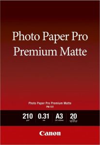 Canon PM-101 Photo Paper Pro Premium Matte A3 20 Sheets 210g/m2