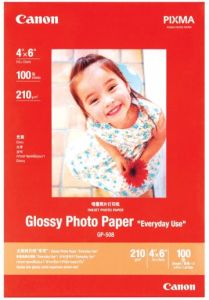 Canon GP-508 Glossy Photo Paper " Everyday Use" 100 Sheets 210g/m2-4*6