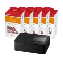 SELPHY CP1500 (Black) + RP108 (5P)